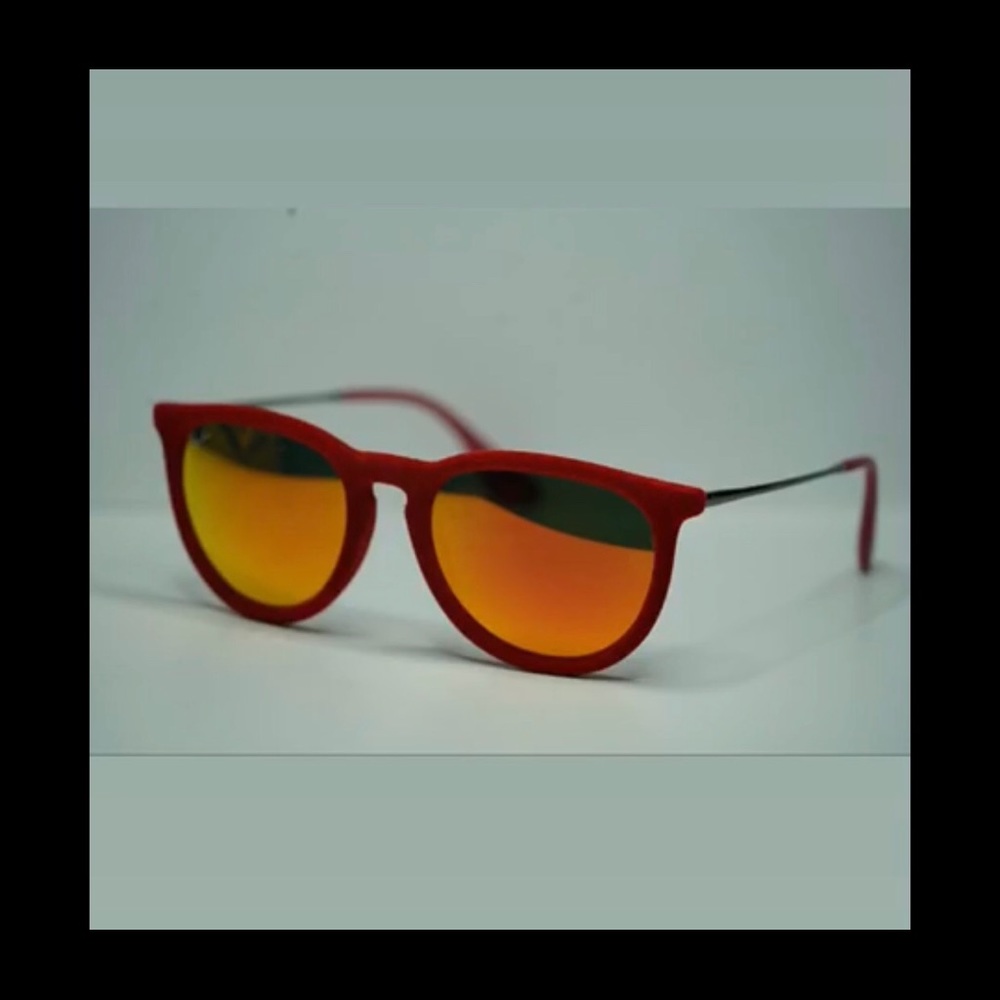 Limited Time Only- Fuzzy Red Ray Ban Glasses
